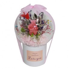 프리져브드완제품(핑크)볼16cm