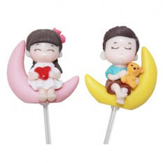 장식소품 달커플(2p)4cm*5cm