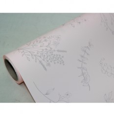 피오레스케치 플로드무광포장지80g(살구)12yd