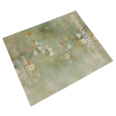 종이포장지(ROMANTIC FLOWER그린)10장
