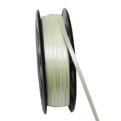포리주자리본0.3cm(크림)100yd