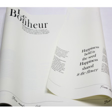 피오레보네르 무광포장지80g(아이보리/블랙)10M