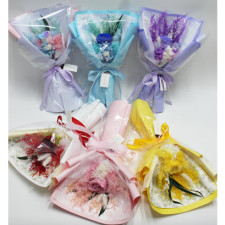 프리져브드장미꽃다발(6개)