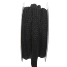 니트리본1cm(검정)5yd