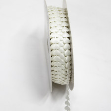 직선하트리본 0.8cm(백아이보리)20yd