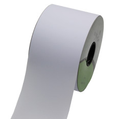 컴,무광)파스텔공단9cm(백색)프린트리본(95yd)