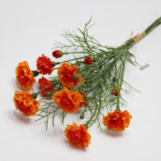 카네이션조화번들(오렌지)3줄기