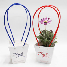 방수쇼핑백thank you(10cm용)10개