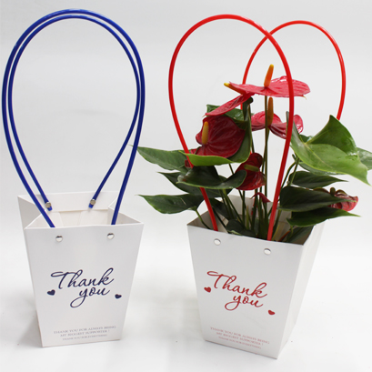 방수쇼핑백thank you(12cm용)10개