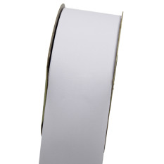 컴,무광)파스텔공단4.5cm(화이트)프린트리본(45yd)