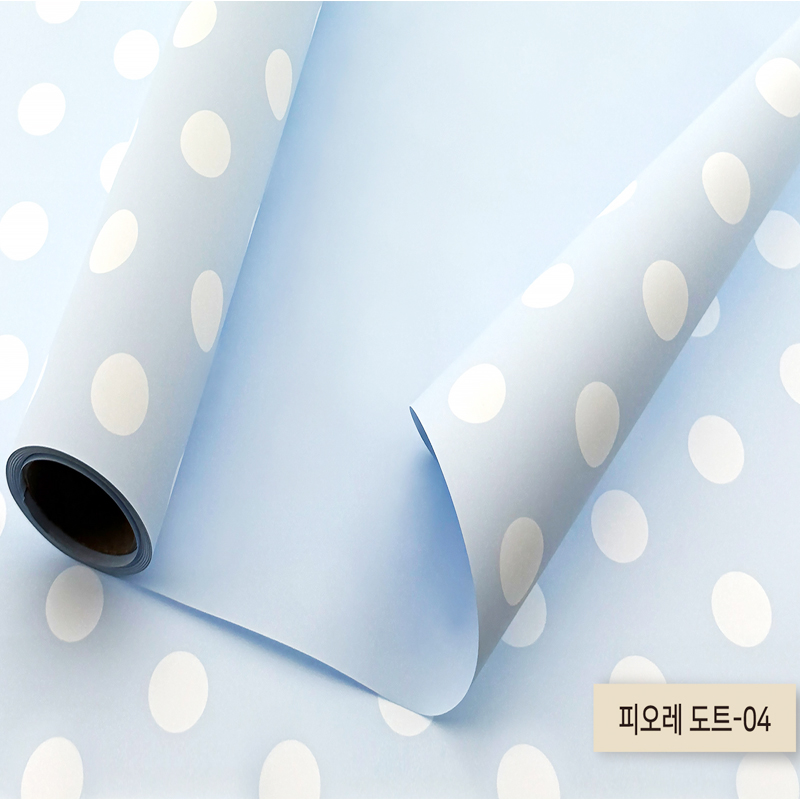 피오레도트 무광포장지80g(04블루)10M