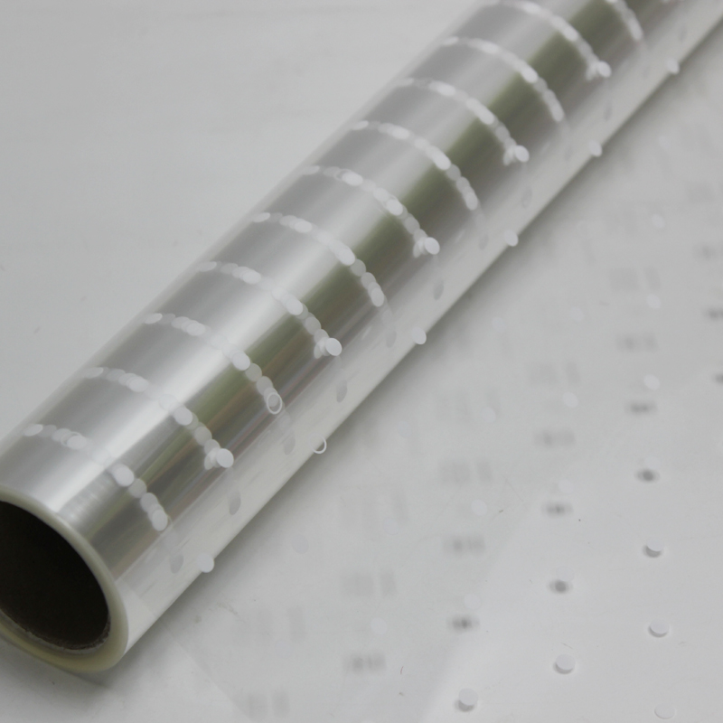 opp도트 포장지(화이트)15m